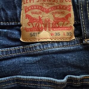 Levi's Men's 541 35x32 Blue Jeans